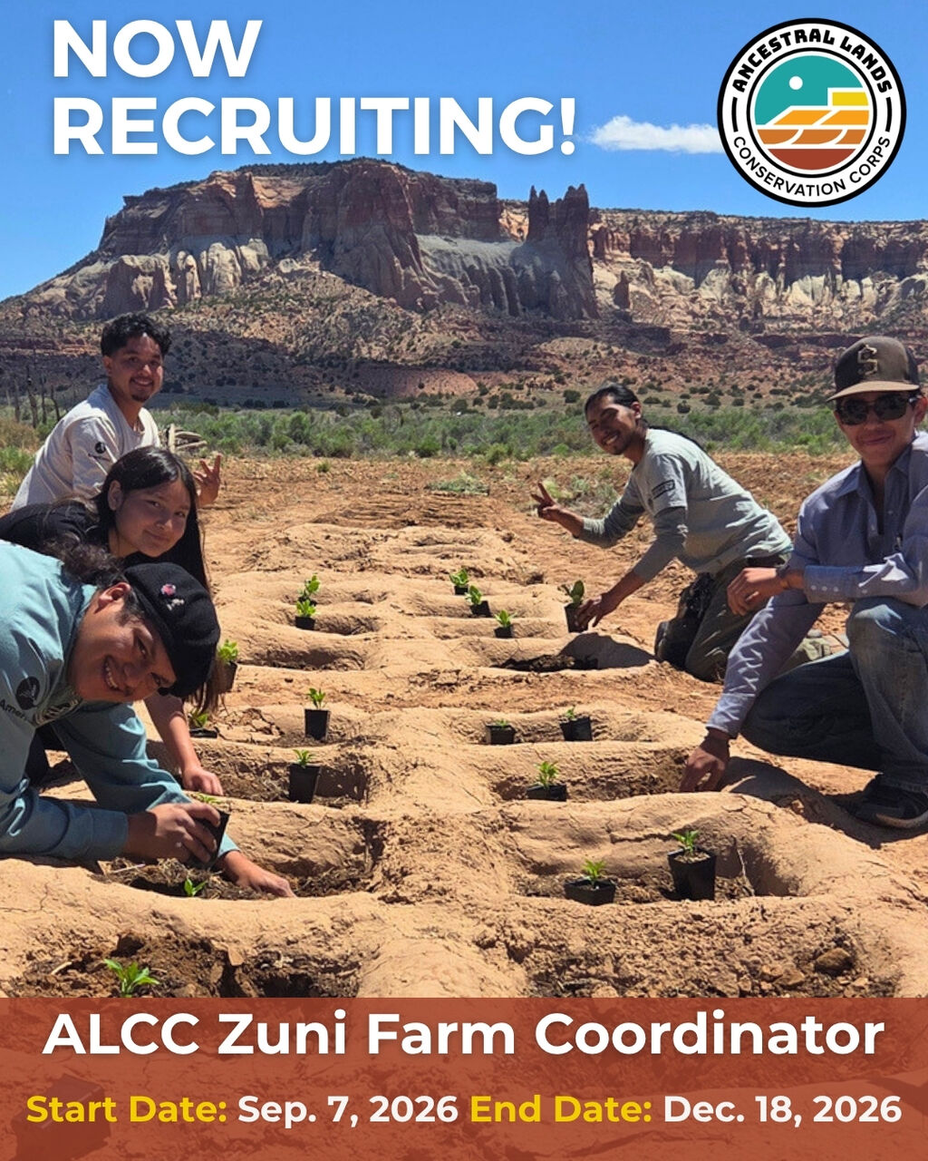 Now Recruiting - Zuni Farm Corps Fellow