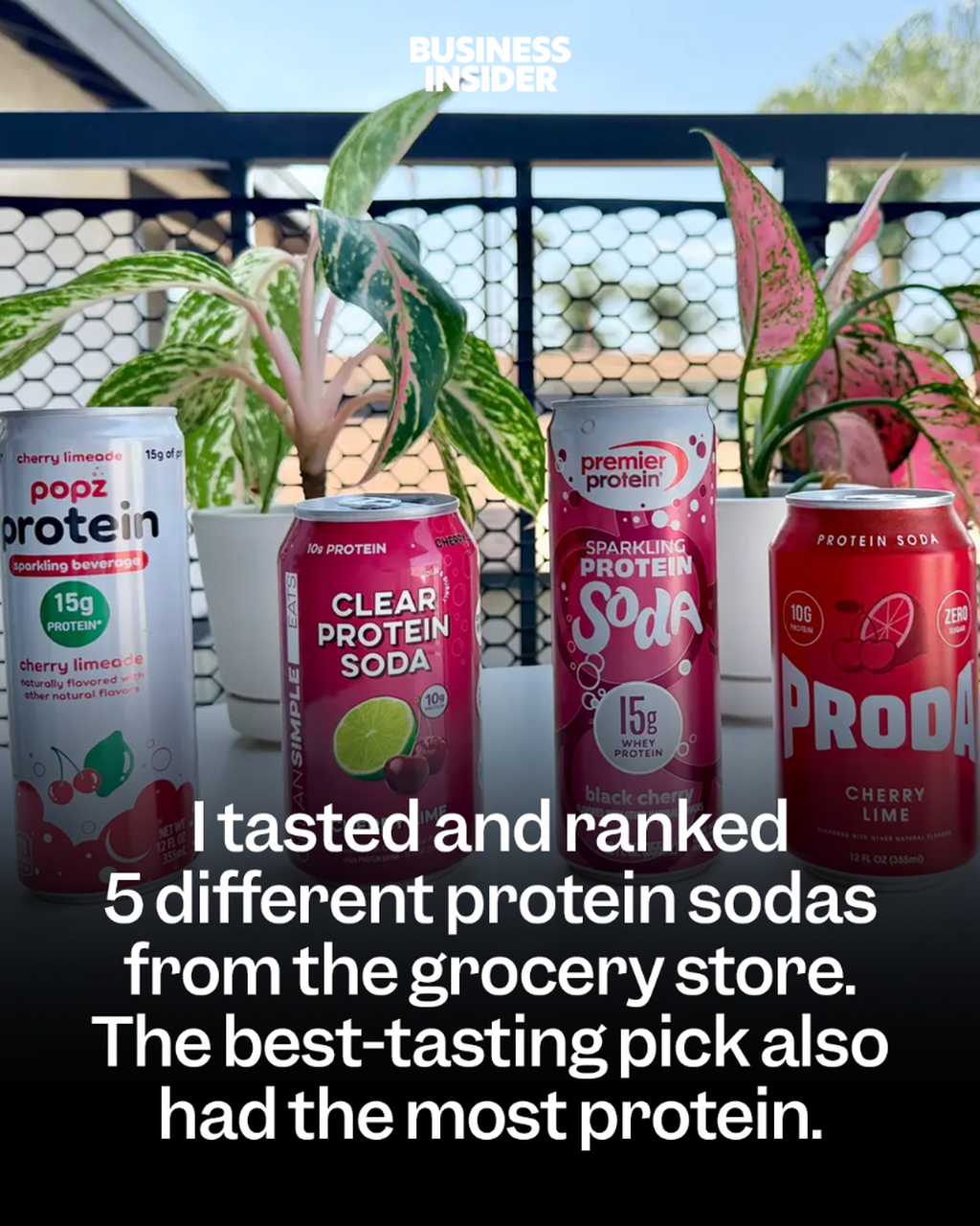 I tasted and ranked 5 different protein sodas from the grocery store. The best-tasting pick also had the most protein.