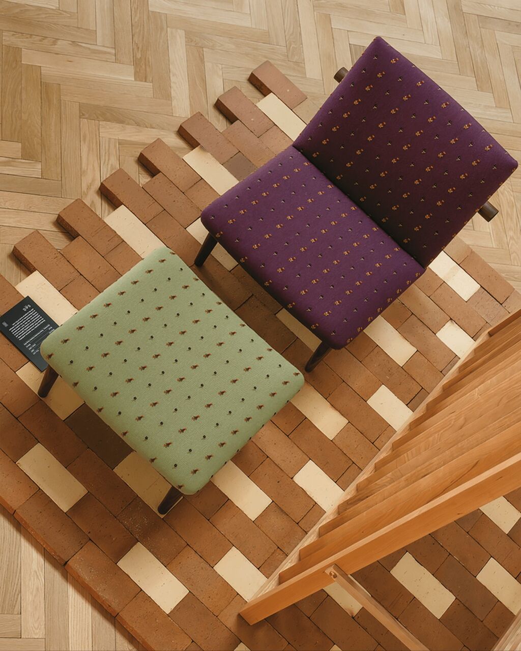 Finn Juhl's Iconic Seating Gets A Floral Fashion Update