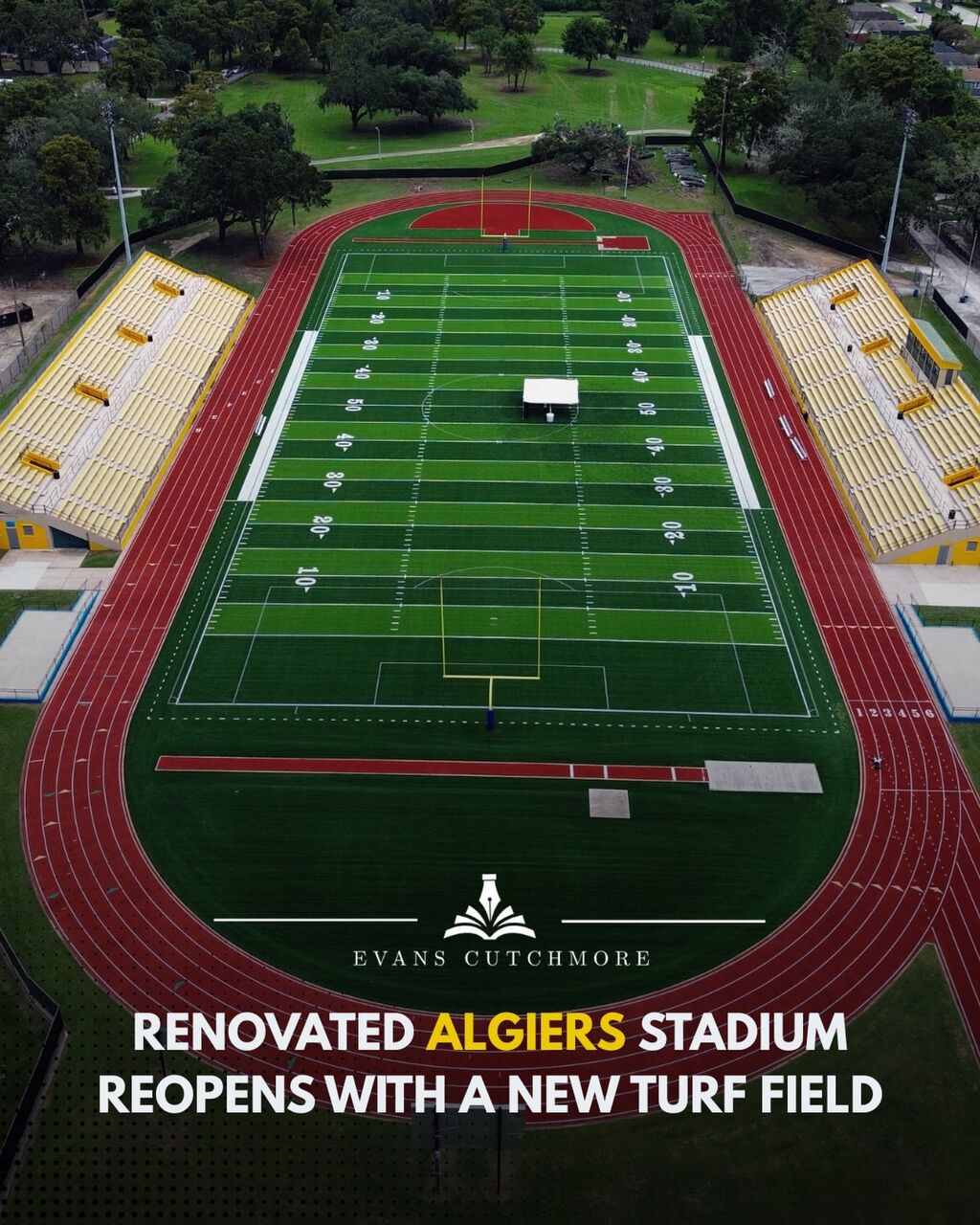 Renovated Algiers Stadium Reopens With a New Turf Field