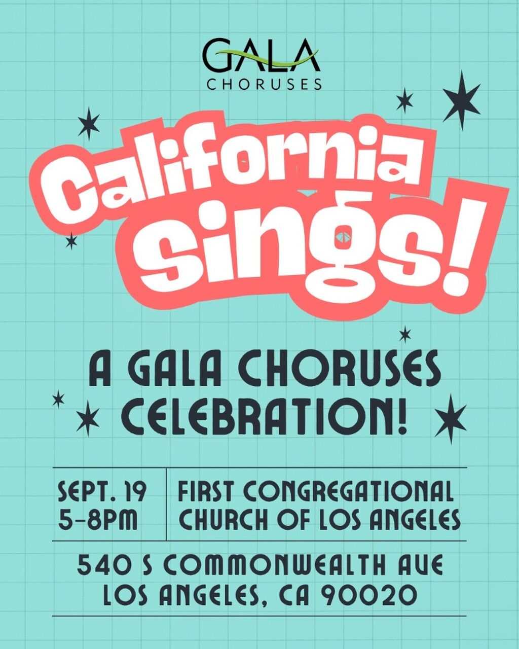 California Sings! Concert