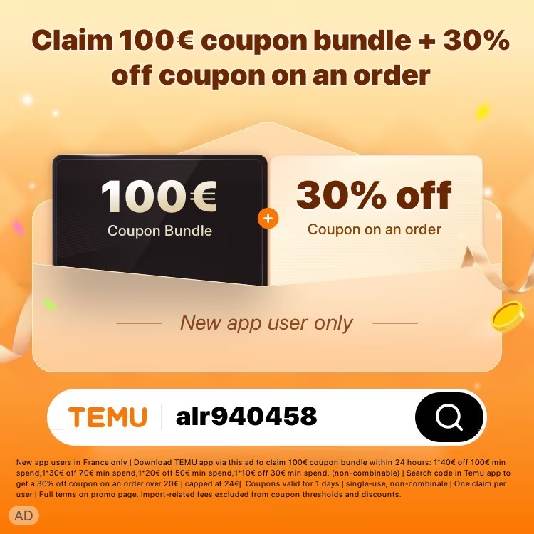 🌟 TEMU/ECOCRABE Exclusive GIFTS | for app users only 