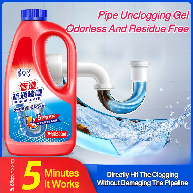 Powerful Kitchen & Toilet Drain Unclogging