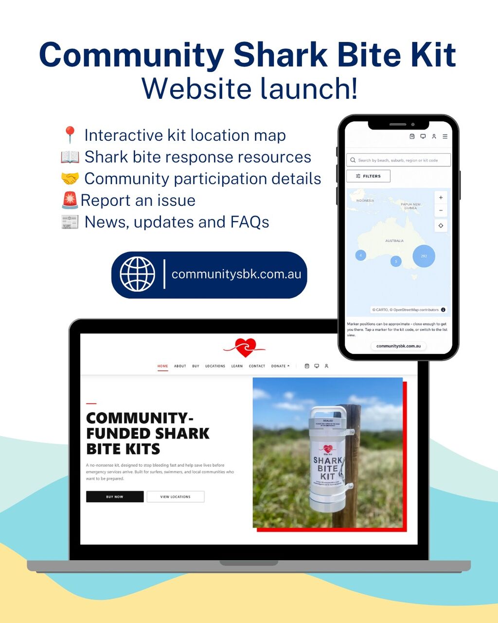 Community Shark Bite Kits