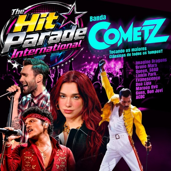 12/09 S&Aacute;BADO The Hit Parade International - banda COMETZ