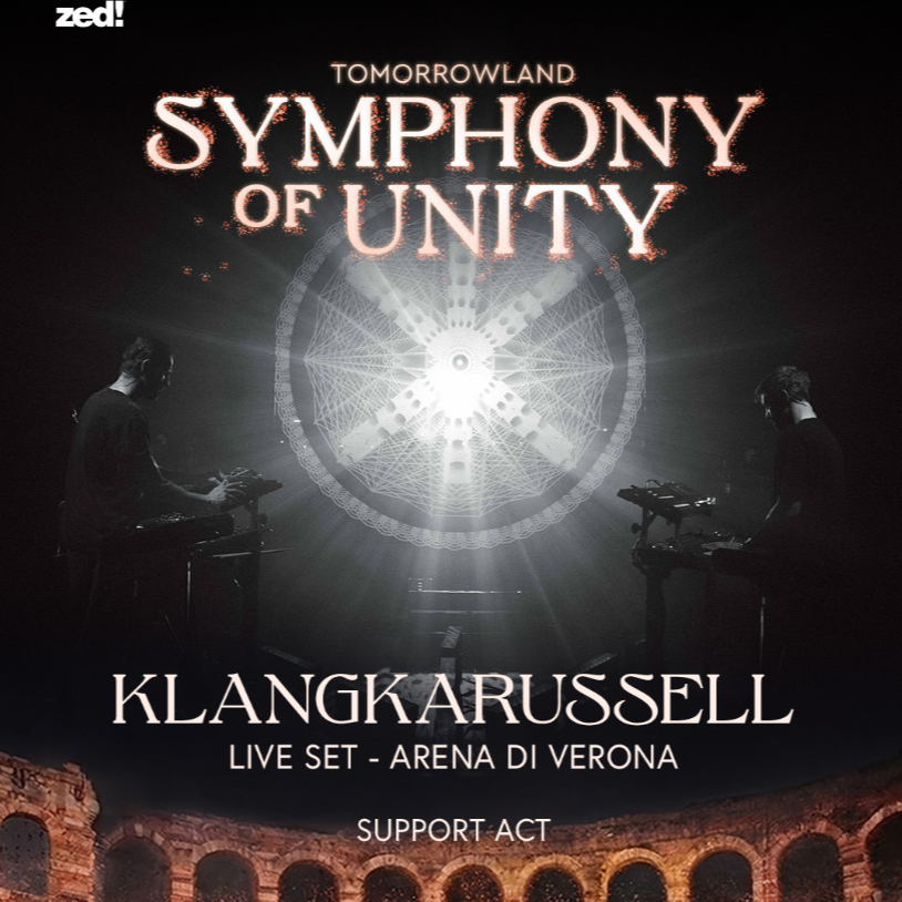 Klangkarussell Live @Tomorrowland - Symphony Of Unity, Arena di Verona, Italy