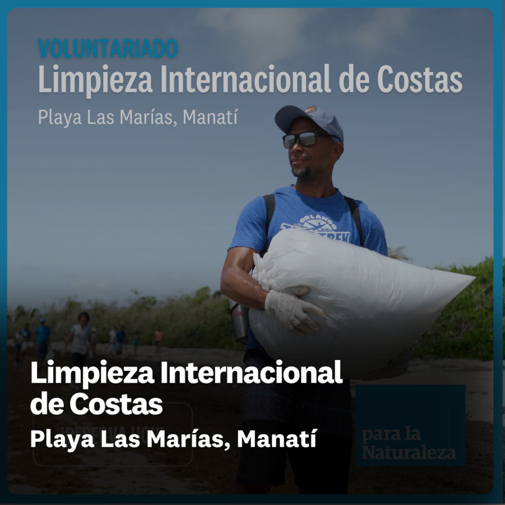 Limpieza Internacional  de Costas - Playa Las Mar&iacute;as, Manat&iacute;