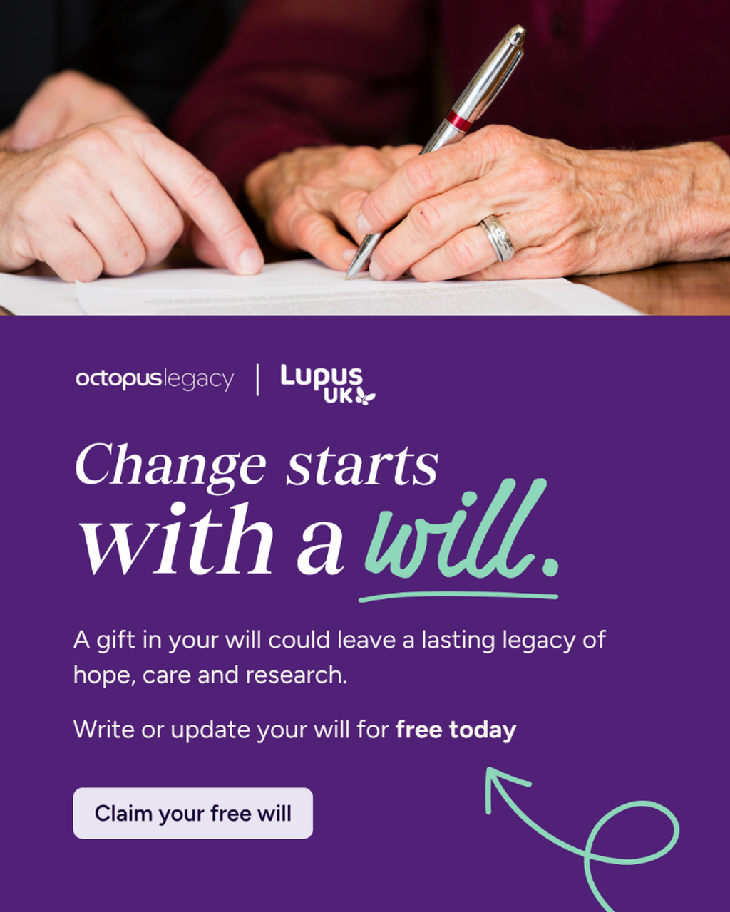 Change starts with a will - Octopus Legacy