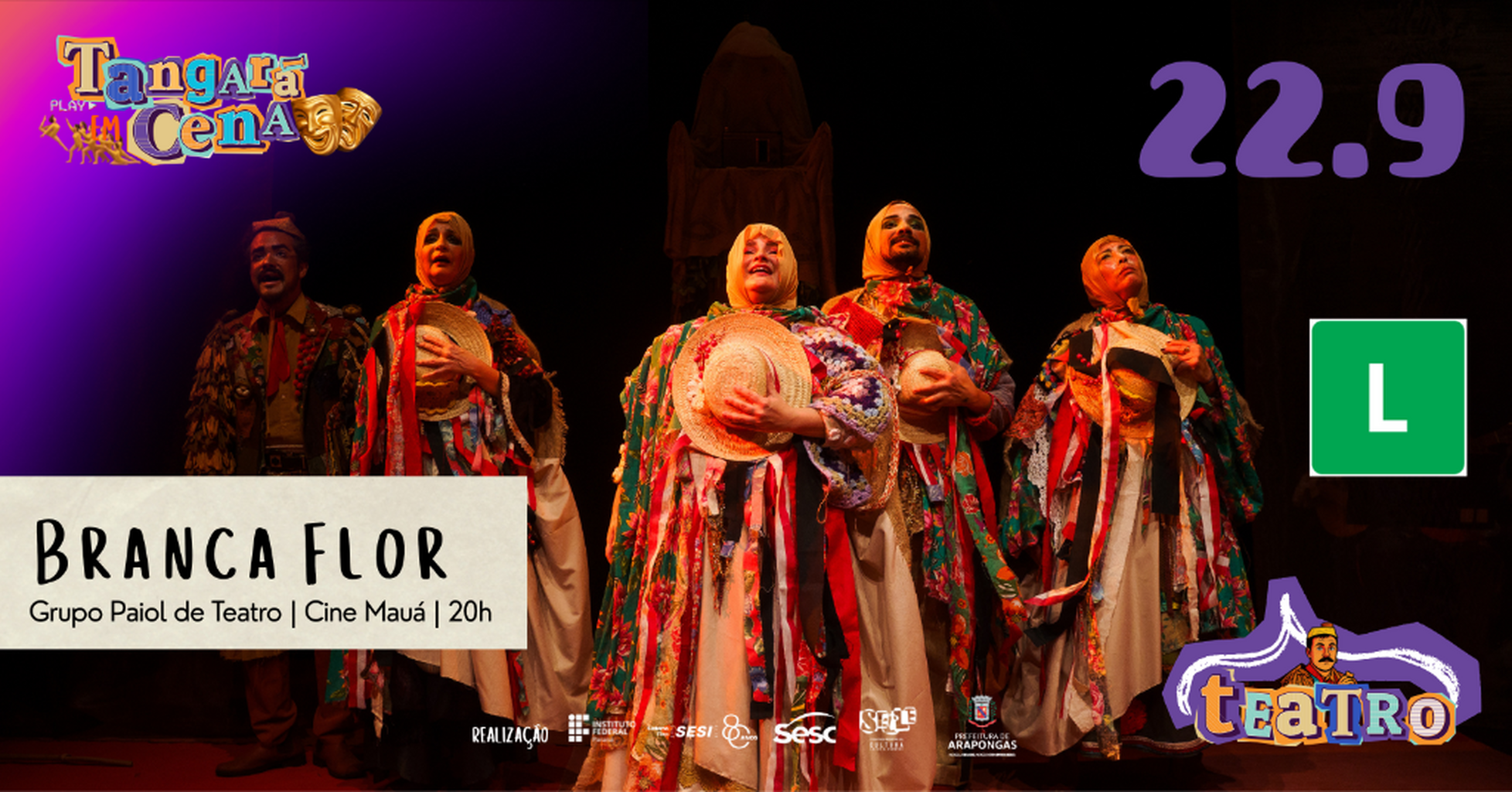 22.9 - Branca Flor - Auto do Caf&eacute; - Grupo Paiol de Teatro - Tangar&aacute; em Cena 2026