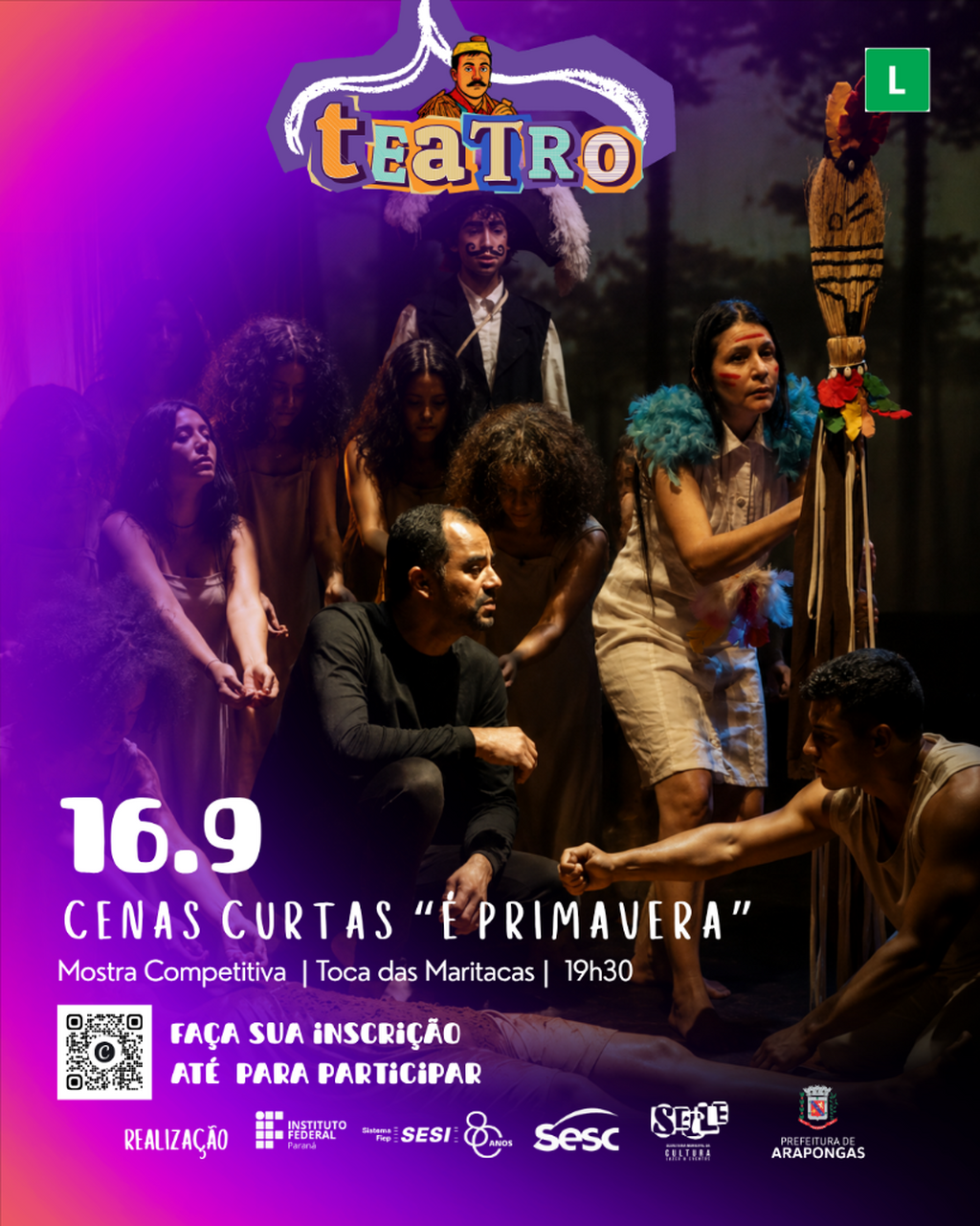 16.9 - CENAS CURTAS | INSCRI&Ccedil;&Atilde;O