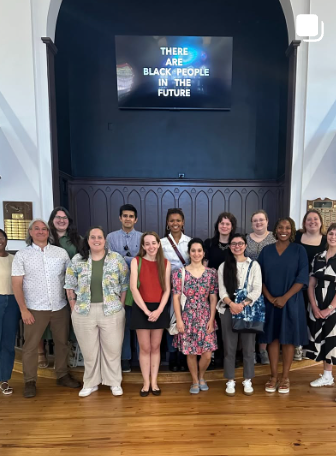 Our team had the opportunity yesterday to tour the "She Speaks: Black Women Artists and the Power of Historical Memory" exhibition at the @bannekerdouglasstubmanmuseum!