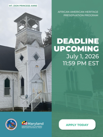 The deadline is approaching to apply for the FY27 African American Heritage Preservation Program grant! All applications need to be in by 11:59 PM on July 1, 2026.