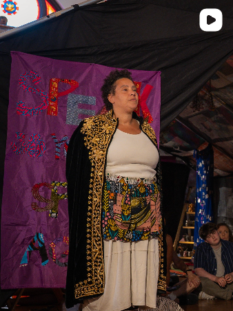 Ahead of the end of the fiscal year, we gathered for The Temple of Our Survival: Alisha B. Wormsley Installation, Performance & Conversation on Saturday, June 13.