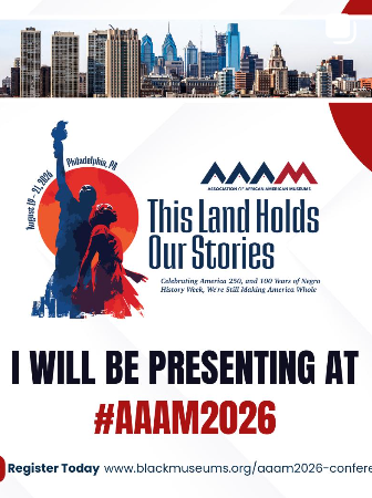We're proud to share that members of BDTM's Collections & Exhibitions Team will be presenting at AAAM 2026! 🎙️✨