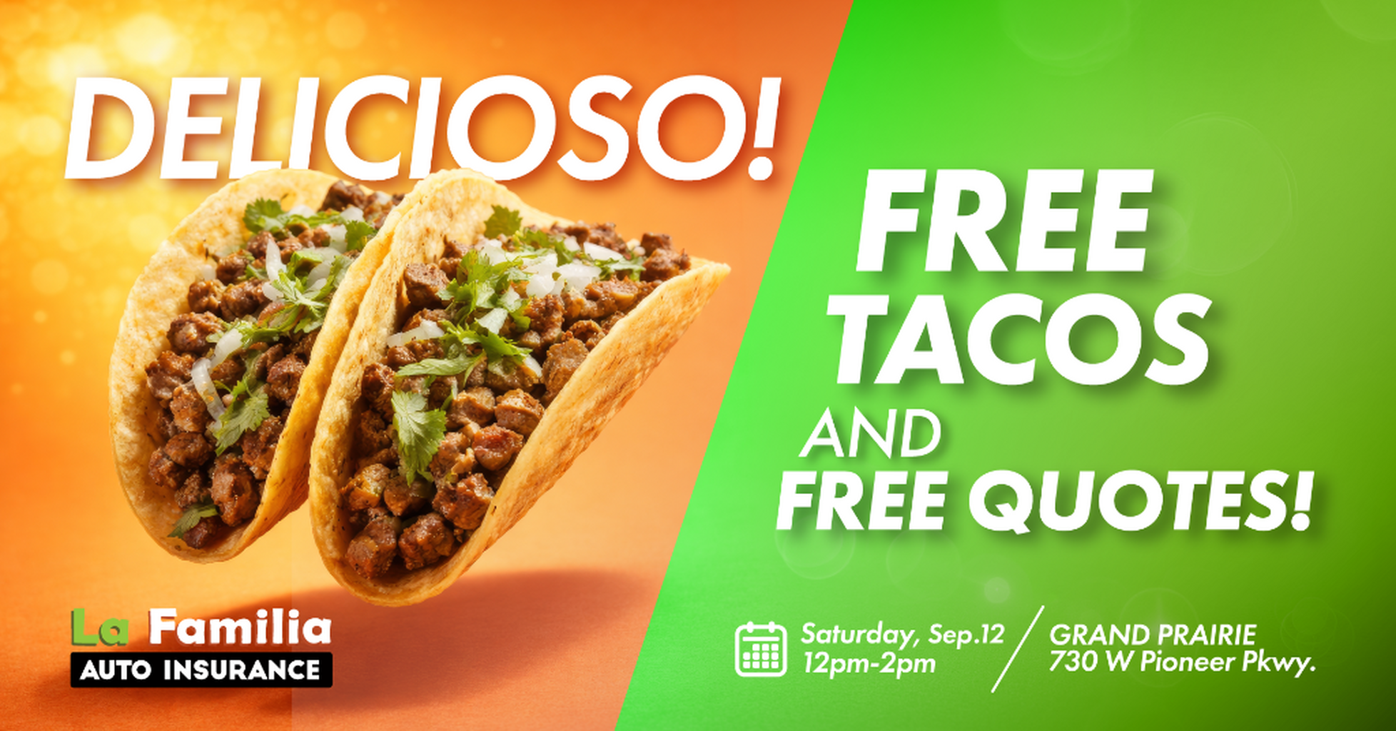 Grand Prairie &mdash; Free Tacos! 🎉