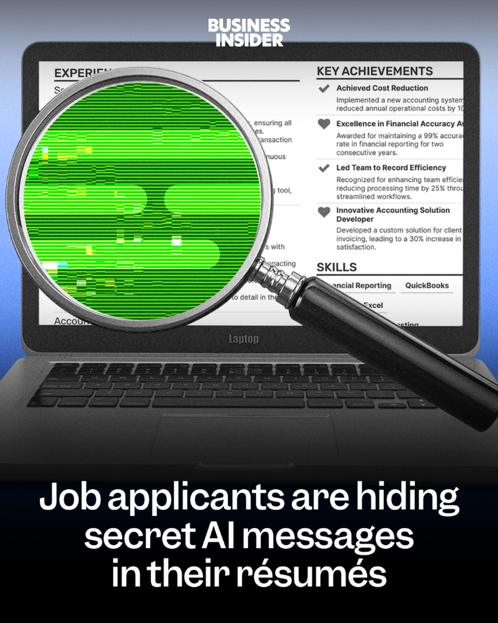 Job applicants are hiding secret AI messages in their r&eacute;sum&eacute;s