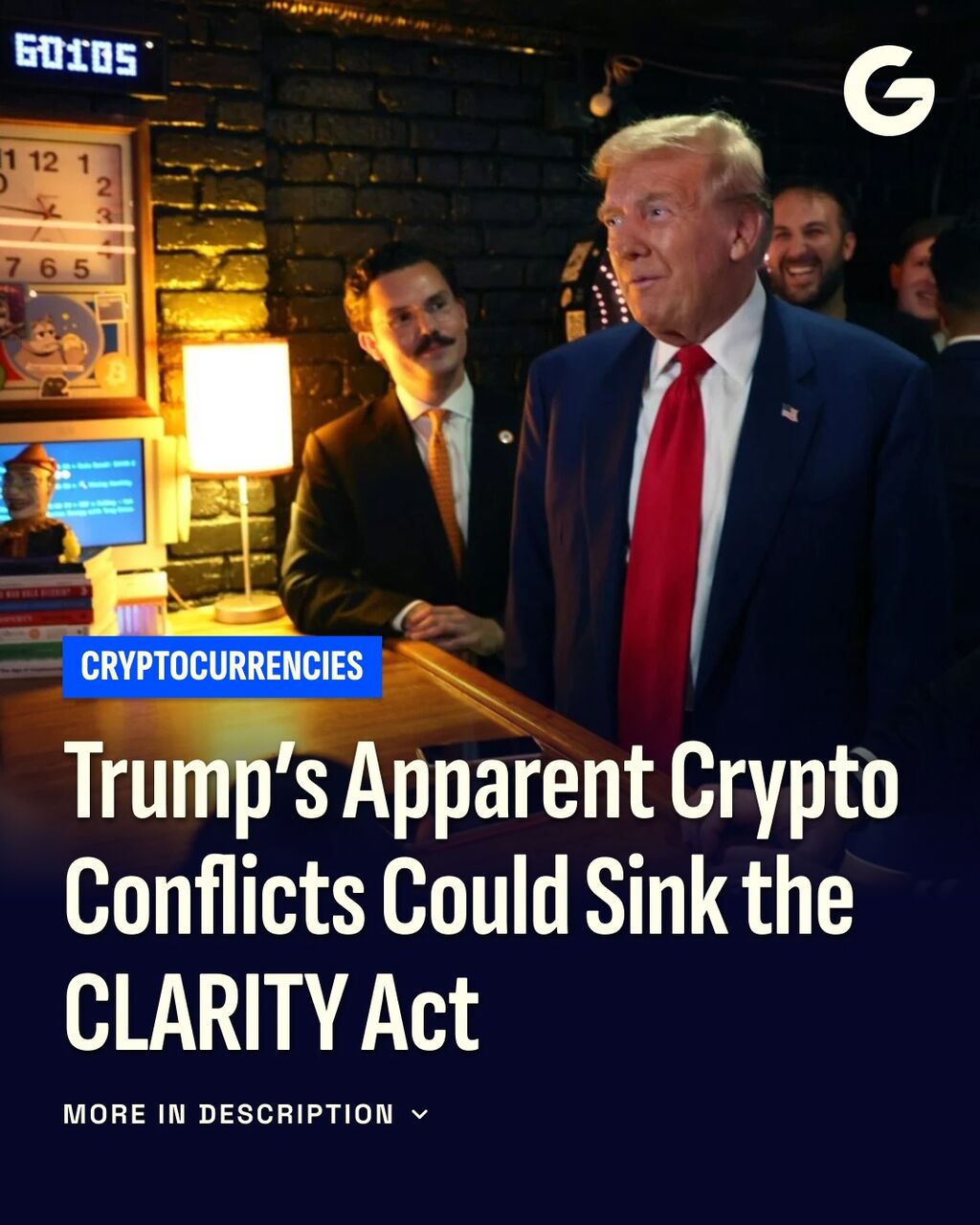 Trump&rsquo;s Apparent Crypto Conflicts Could Sink the CLARITY Act