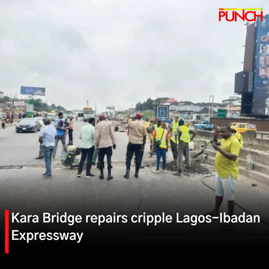 Kara Bridge repairs cripple Lagos-Ibadan Expressway