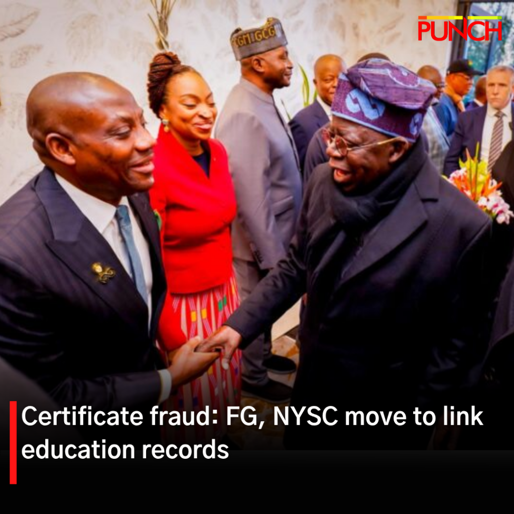 Certificate fraud: FG, NYSC move to link education records