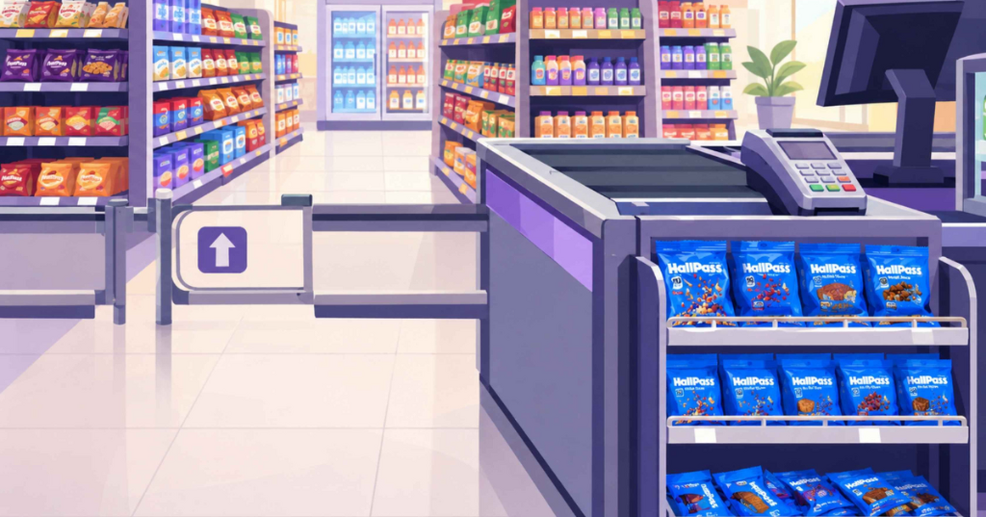 How HallPass Is Using Checkout Lane Placement to Disrupt the Candy Aisle