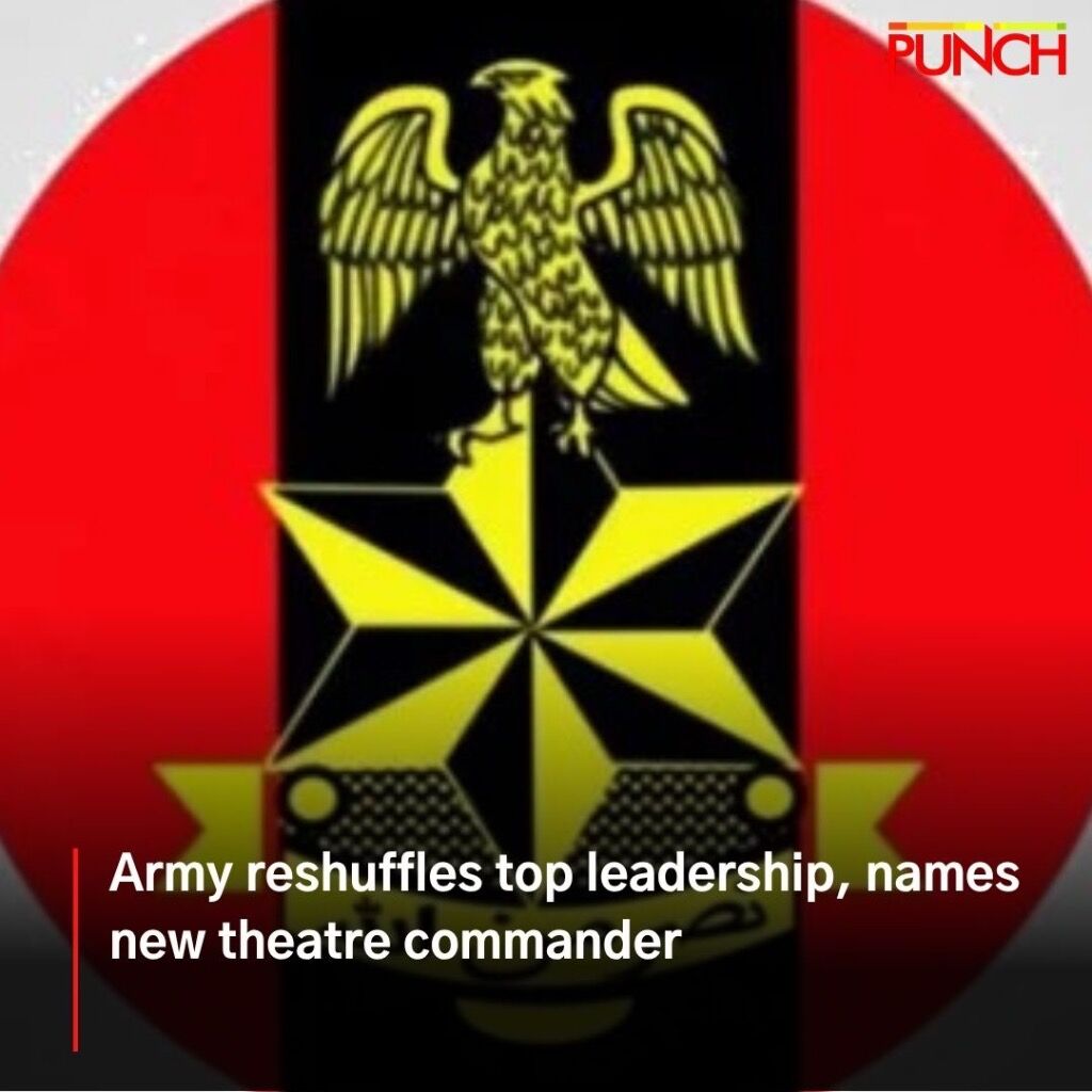 Army reshuffles top leadership, names new theatre commander