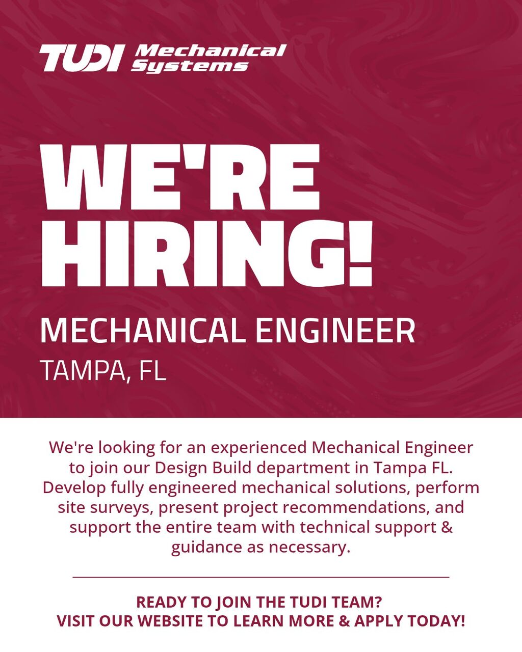 Mechanical Engineer - Tampa