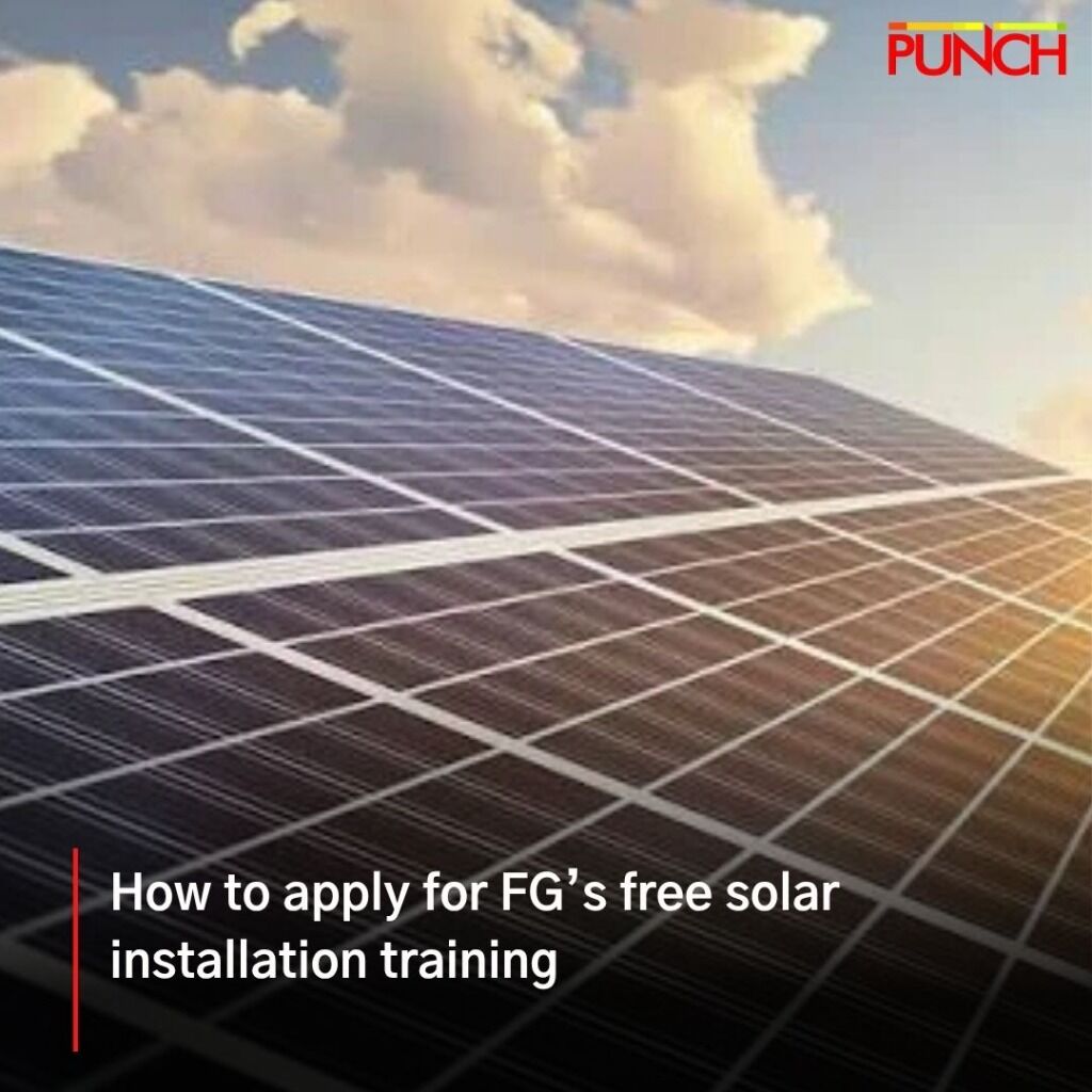 How to apply for FG&rsquo;s free solar installation training
