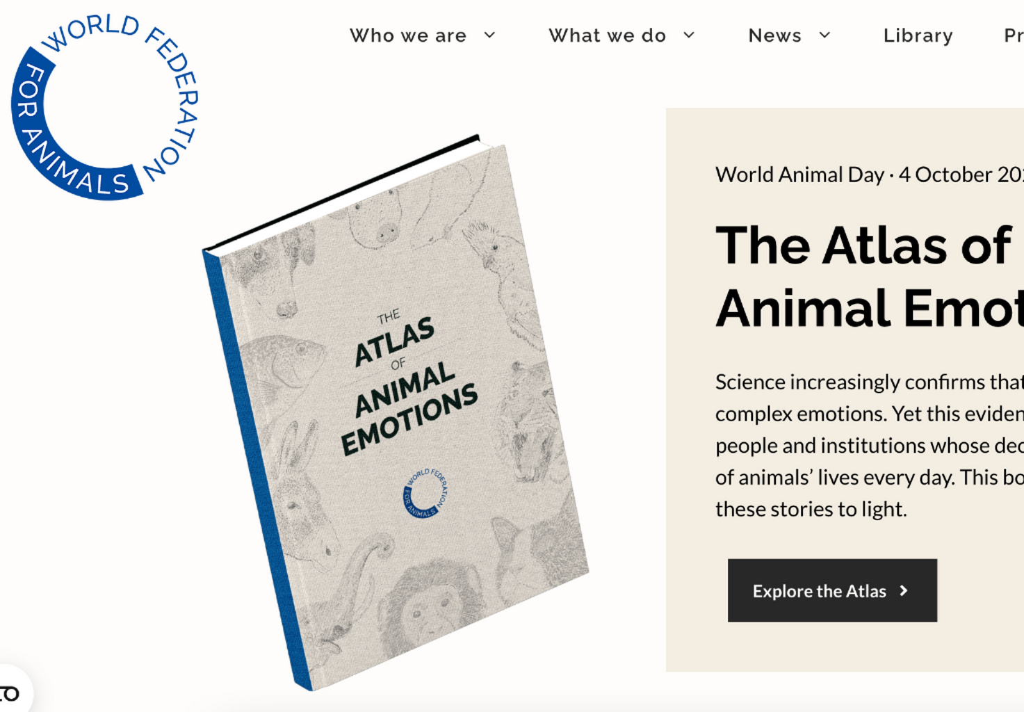 Atlas de emociones de los animales 