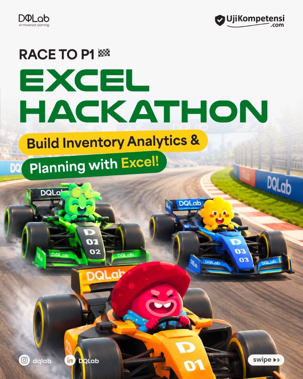 Road to Race Day, Siapkan Diri Asah Skill di Hackathon DQLab!