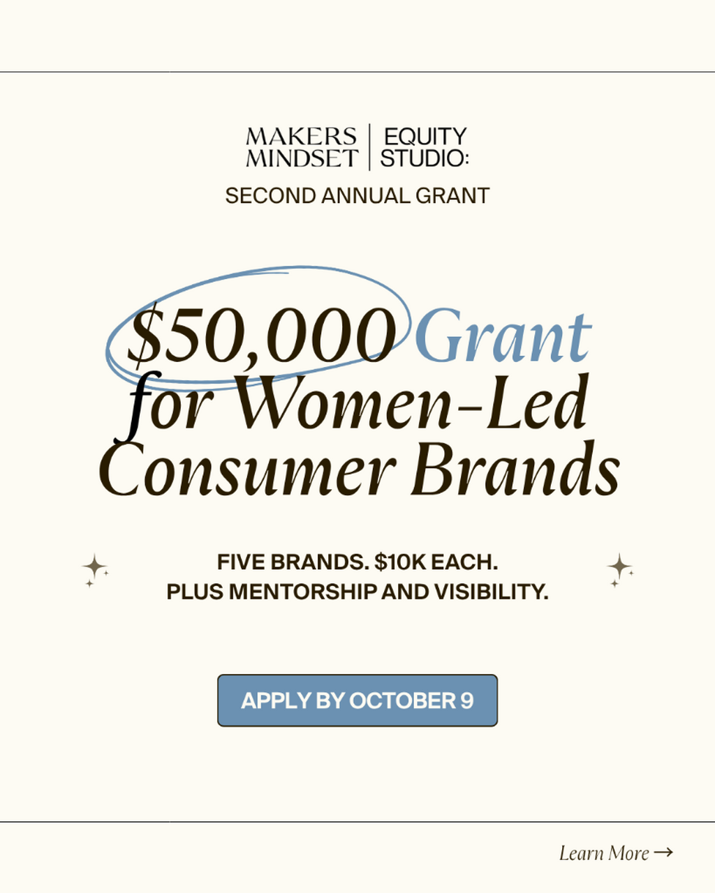 MM x EQS Grant 2026 Informational Carousel Post