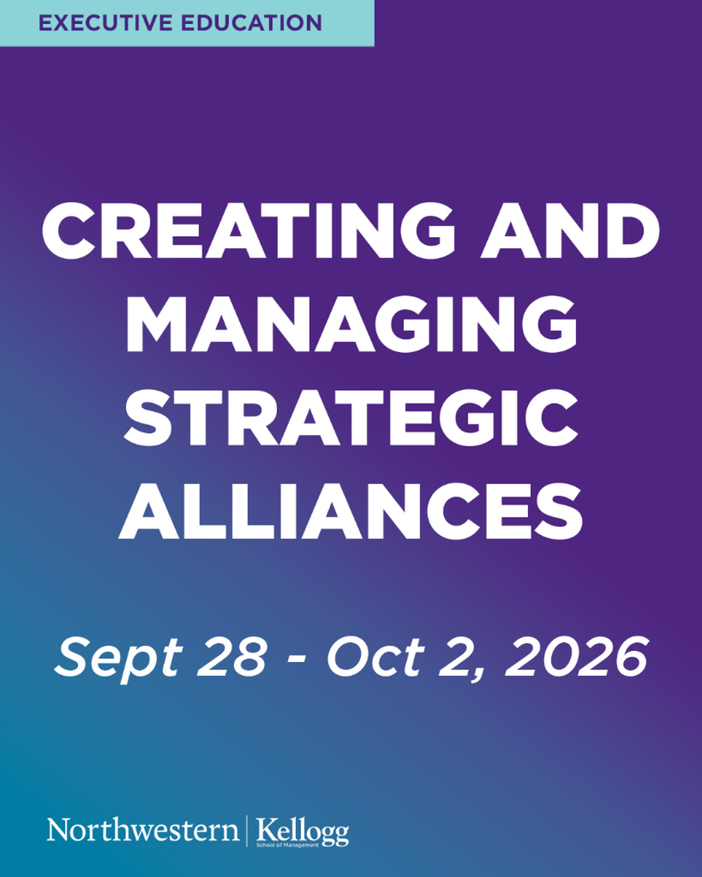 Creating and Managing Strategic Alliances