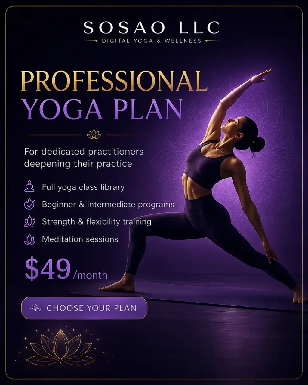 Professional Yoga Plan