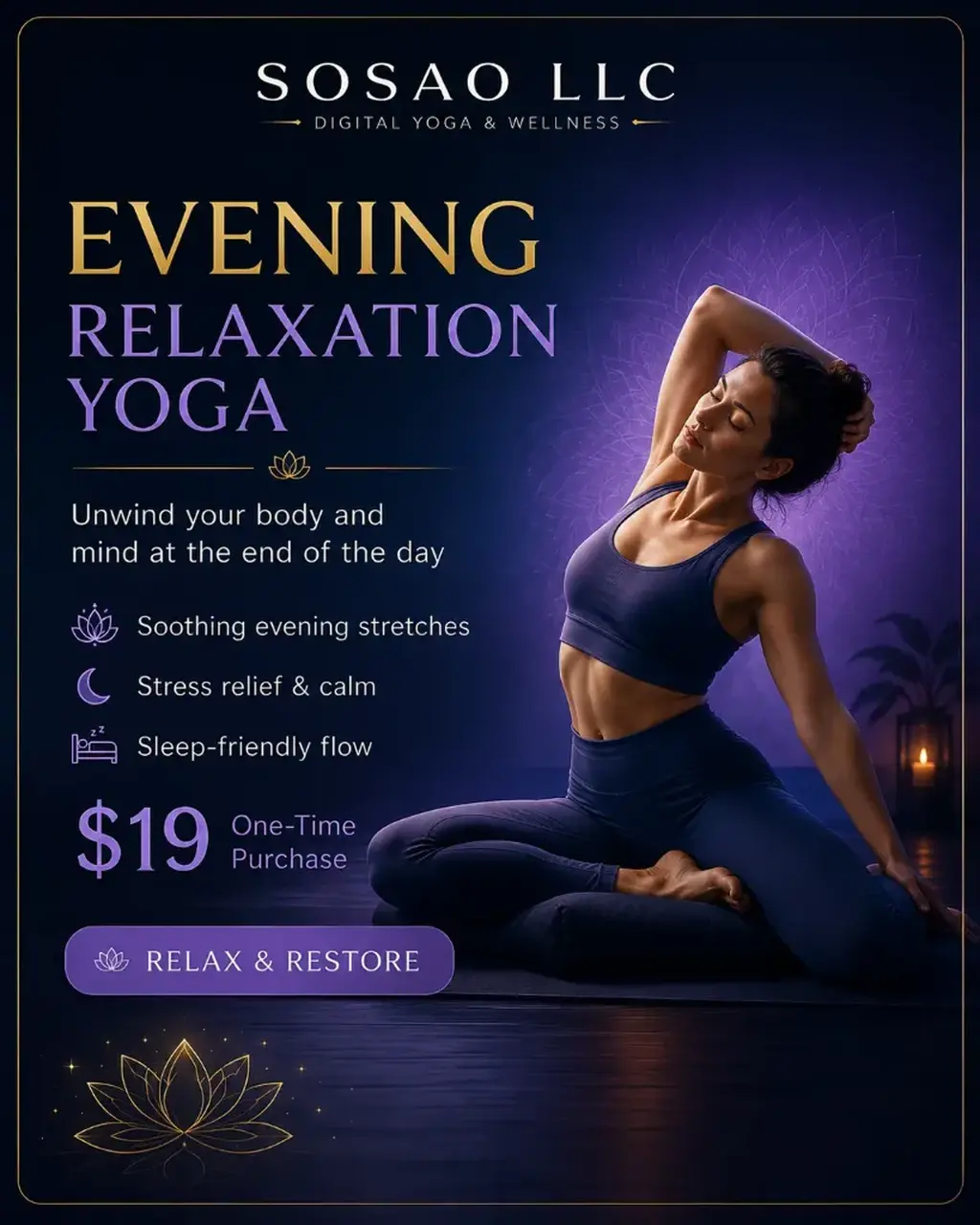 Evening Relaxation Yoga