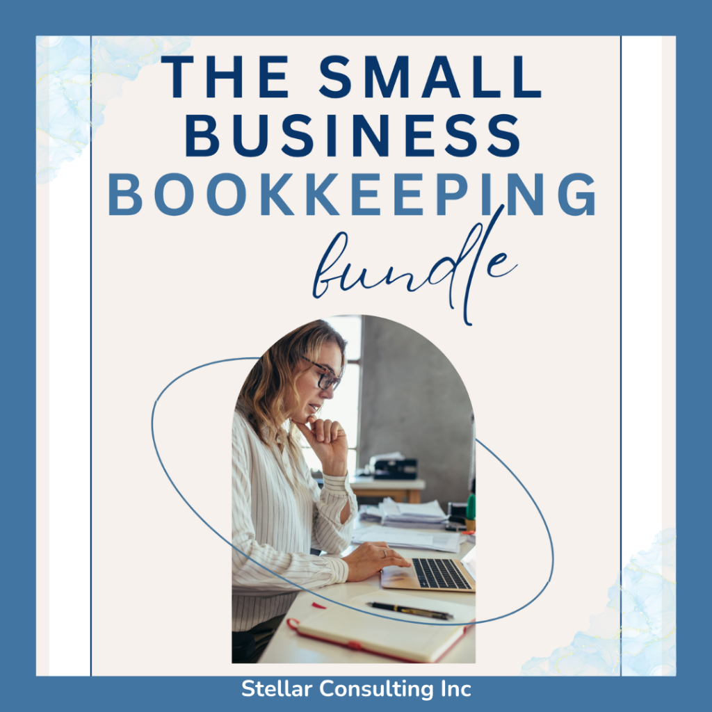 Small Business Bookkeeping Bundle - $27