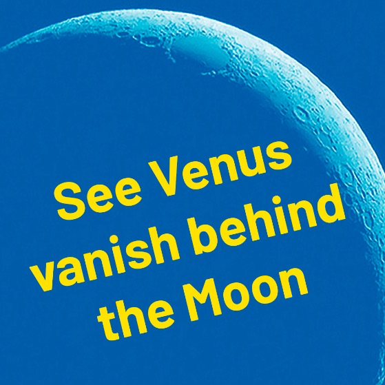 Venus occultation September 2026