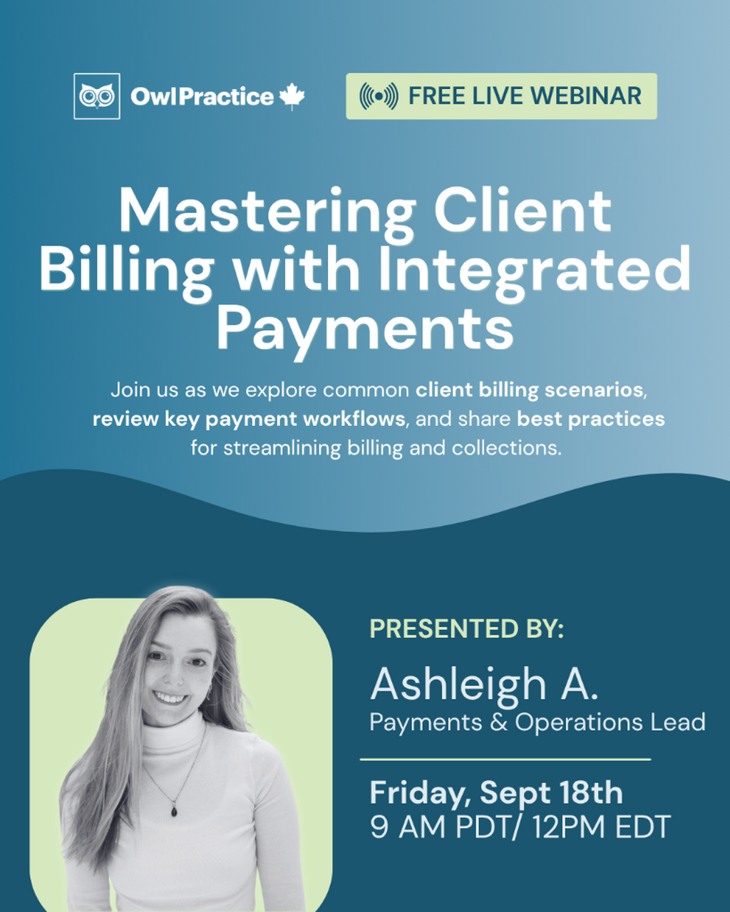 Mastering Client Billing with Integrated Payments Webinar