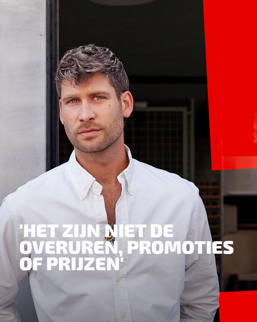 Julien Kooij over de dood en wat &eacute;cht telt: 'Het zijn niet de overuren, promoties of prijzen'