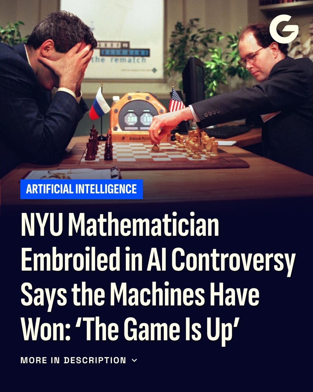 NYU Mathematician Embroiled in AI Controversy Says the Machines Have Won: &lsquo;The Game Is Up&rsquo;