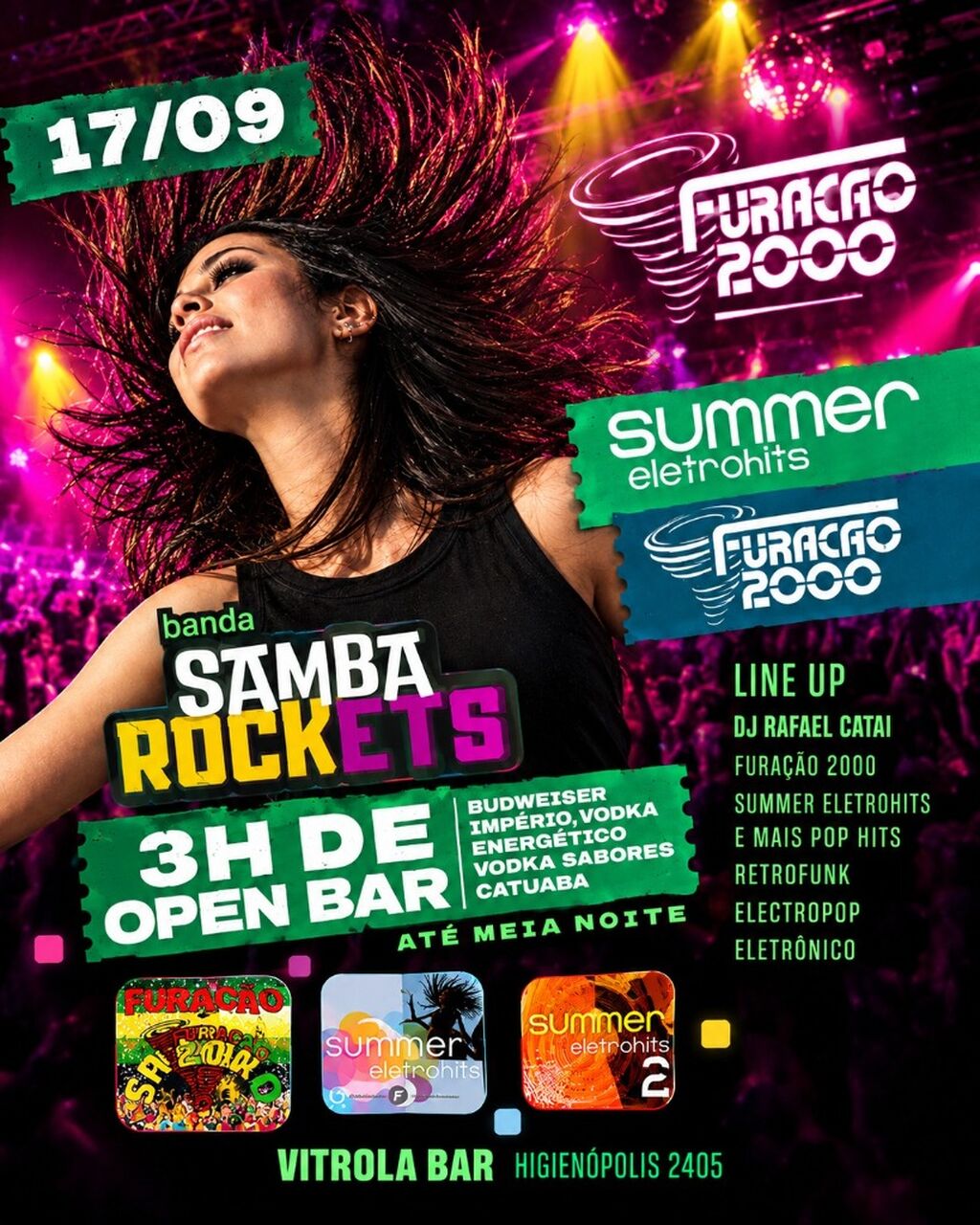 17/09 QUINTA OPEN BAR - Furac&atilde;o 2000 x Summer EletroHits
