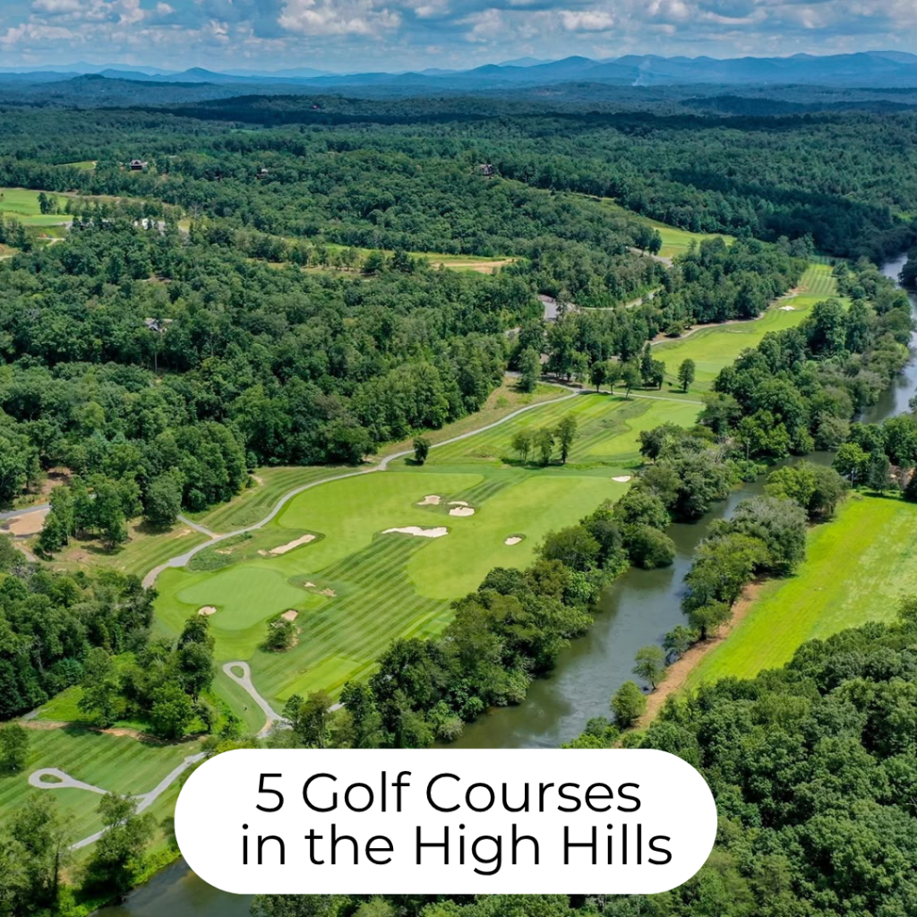 5 Golf Courses in the High Hills