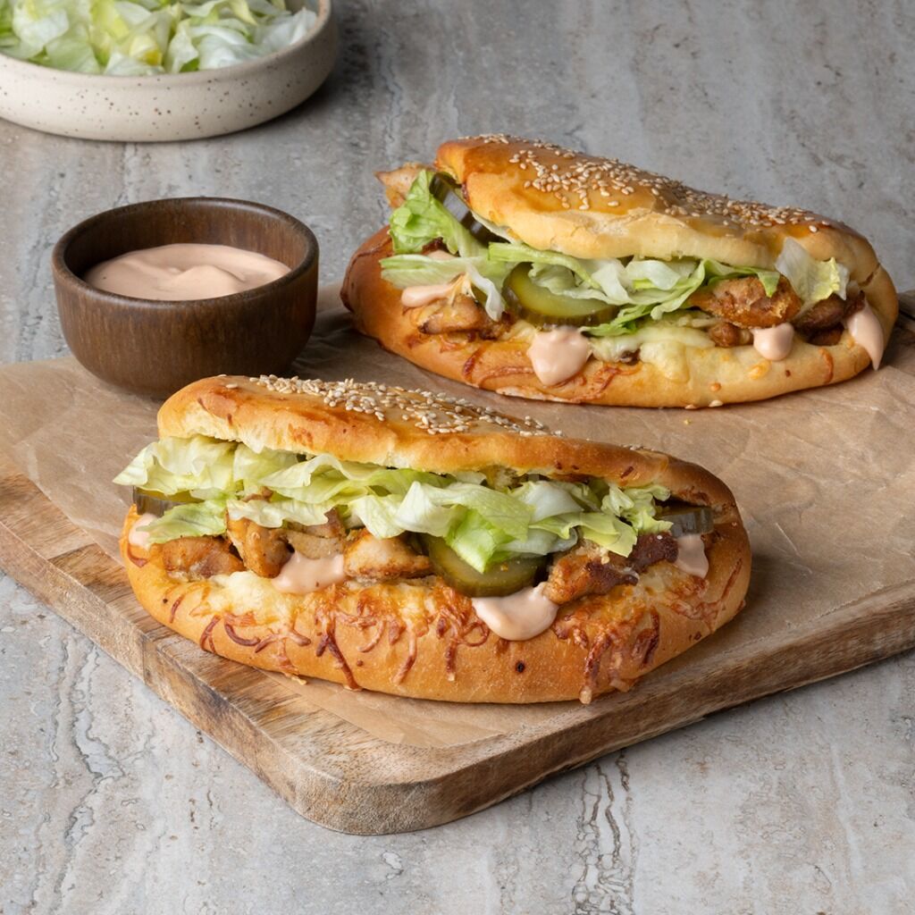 Cheese chicken bread 