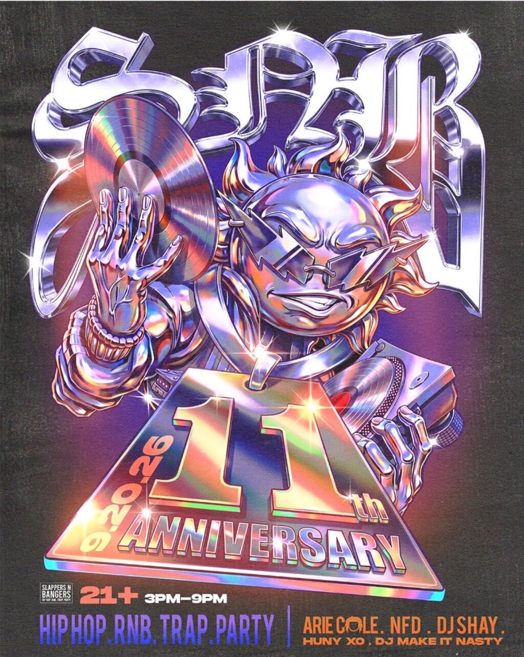SNB 11th Anniversary Kickback