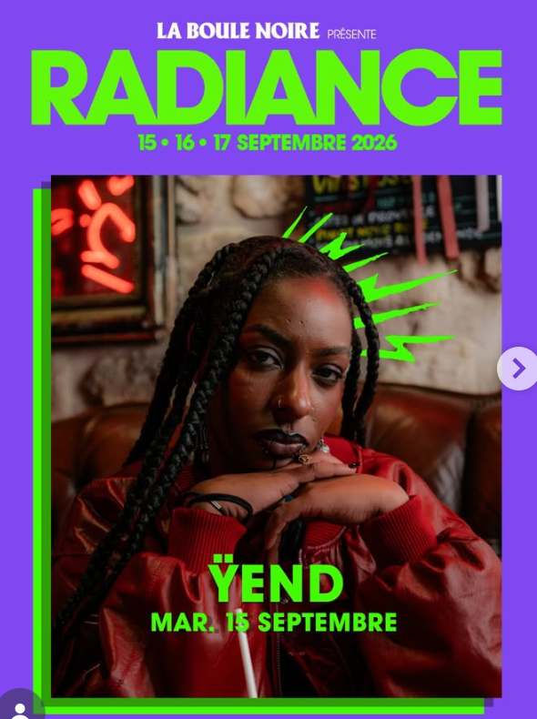 RADIANCE 15.09.26 -  La Boule Noire