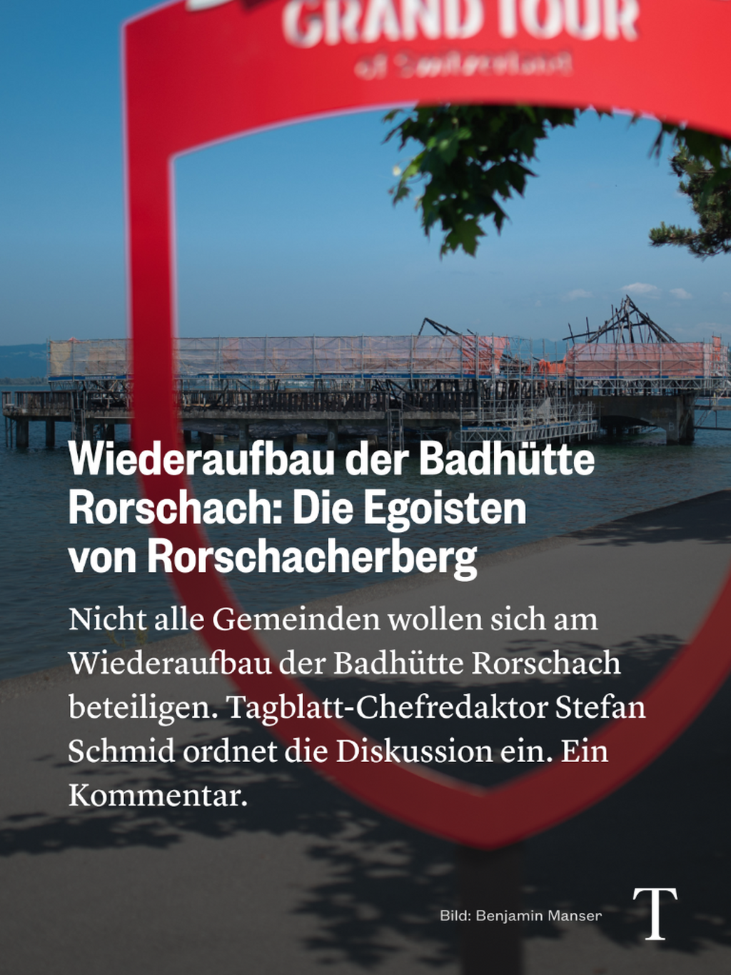 Wiederaufbau der Badh&uuml;tte Rorschach: Die Egoisten von Rorschacherberg