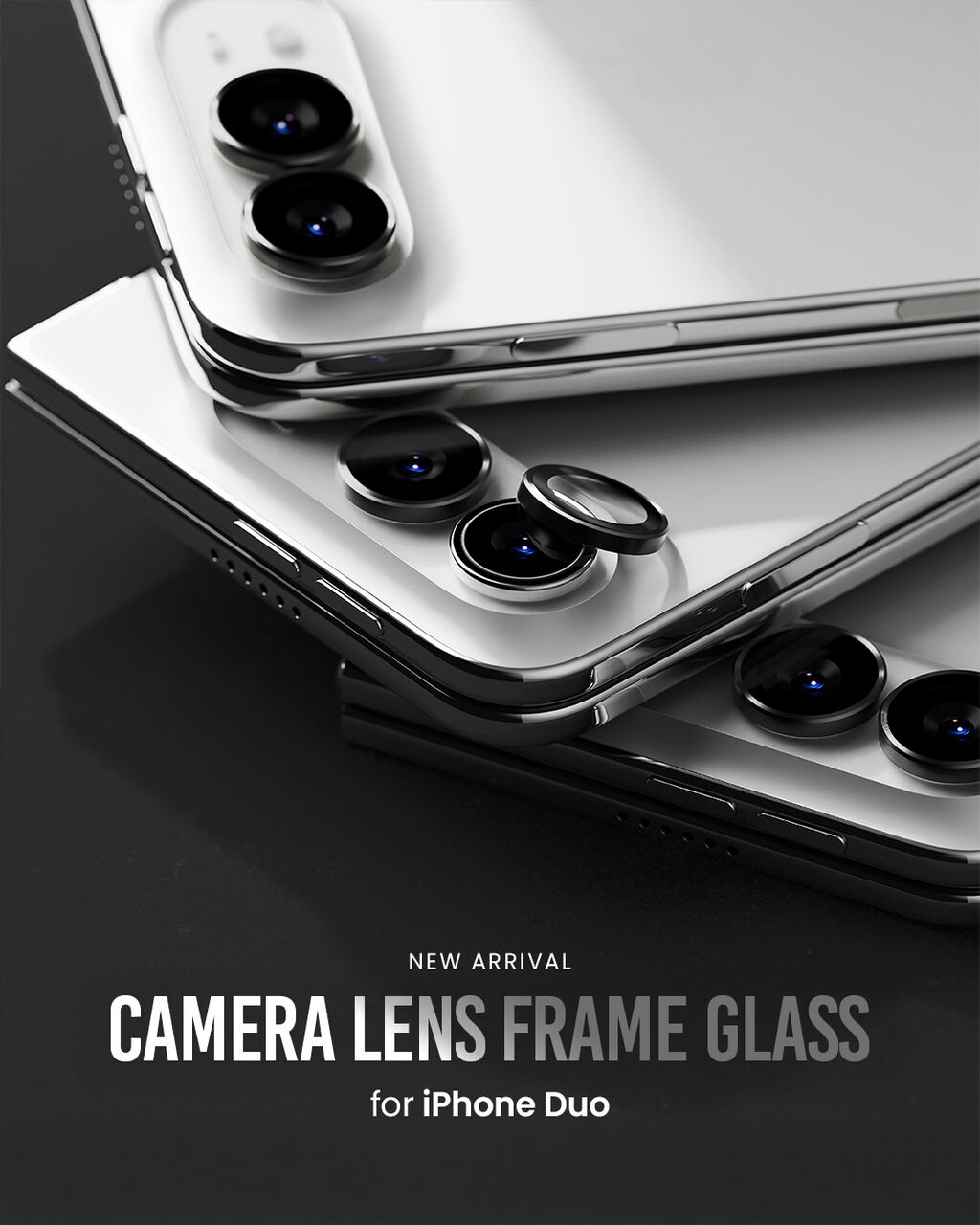iPhone Duo | Camera Lens Frame Glass