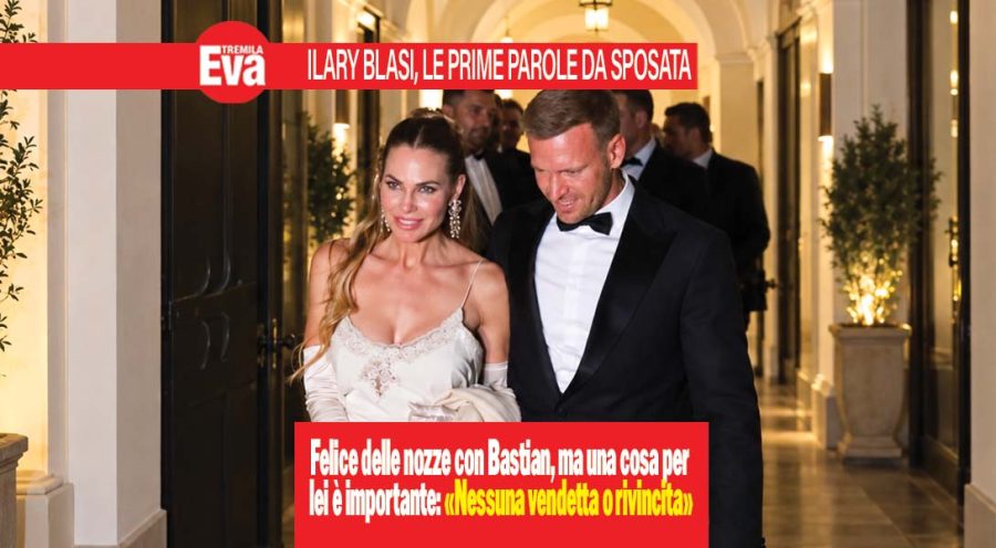 Ilary Blasi ha sposato Bastian: Nessuna vendetta o rivincita