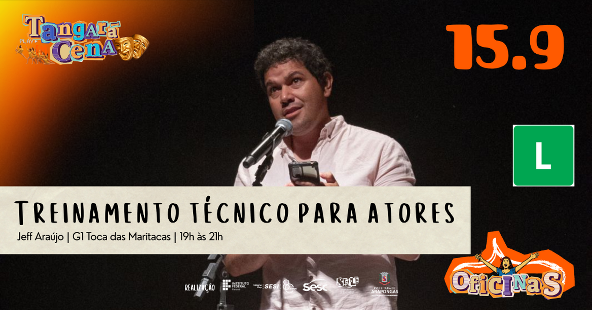 15.9 - TREINAMENTO T&Eacute;CNICO PARA ATORES 