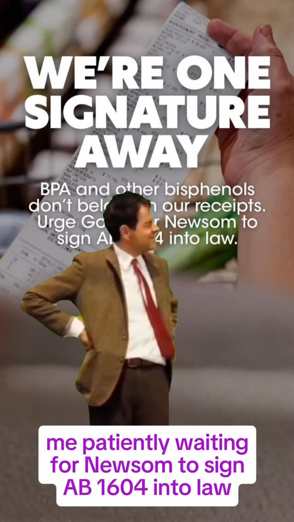 Ban bisphenols in receipts 