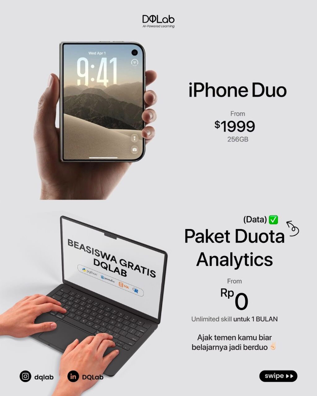 Gak Harus PO, Ambil Akses Paket Duota Analytics Sekarang!