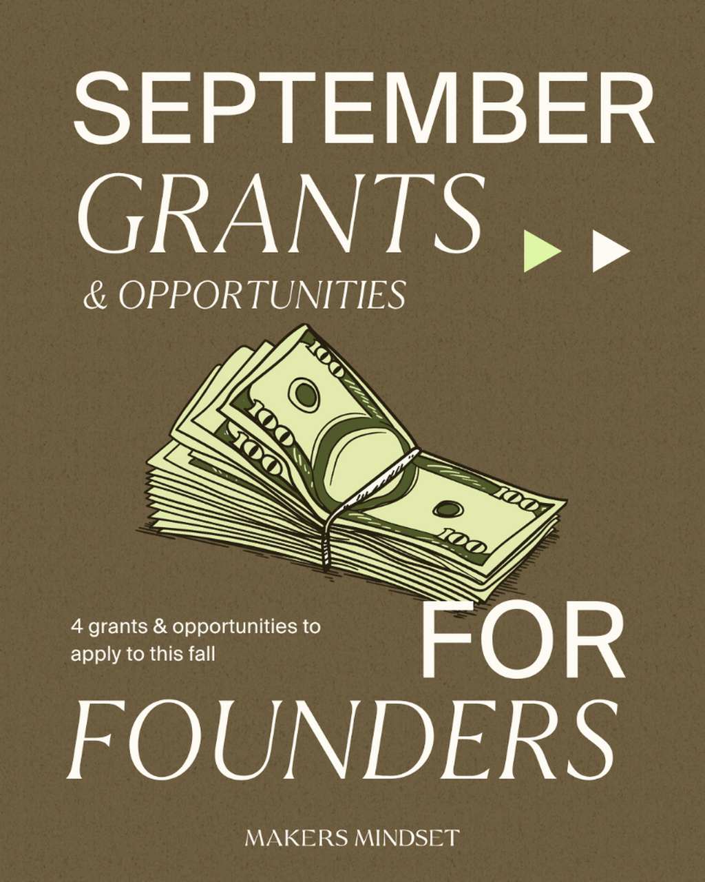 GRANTS - Sept Part 2 Roundup